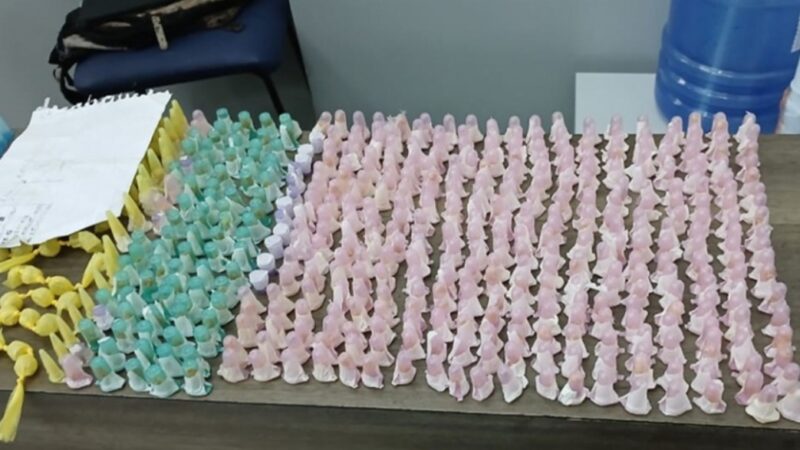 GCM DE MOGI PRENDE SUSPEITO EM ESGOTO E APREENDE MAIS DE MIL PORÇÕES DE DROGAS NA VILA NATAL