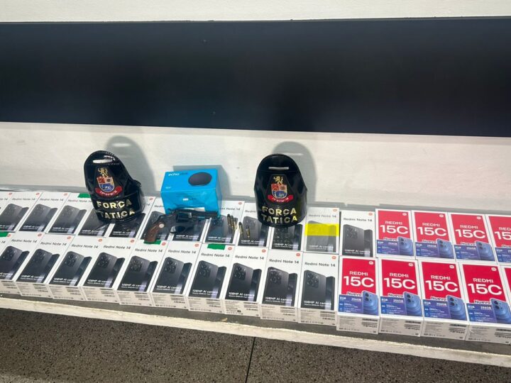 PERSEGUIÇÃO E PRISÃO: PM RECUPERA 35 CELULARES ROUBADOS DE LOJA NO CENTRO DE SÃO PAULO