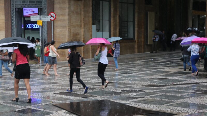 PREVISÃO DO TEMPO: TERÇA-FEIRA COM CHUVA E TEMPERATURAS AMENAS EM SÃO PAULO
