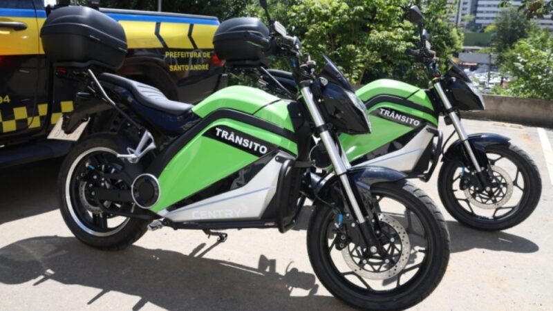 SANTO ANDRÉ TESTA MOTOS ELÉTRICAS NO MONITORAMENTO DO TRÂNSITO