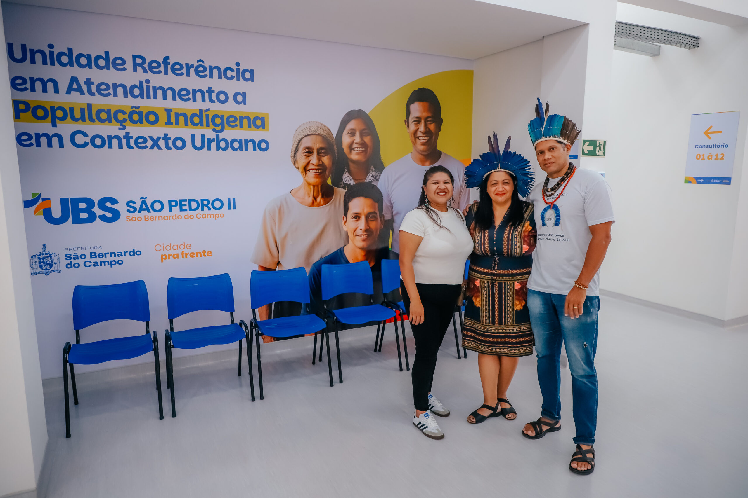 SÃO BERNARDO ENTREGA NOVA UBS SÃO PEDRO II, REFERÊNCIA PARA POPULAÇÃO INDÍGENA URBANA