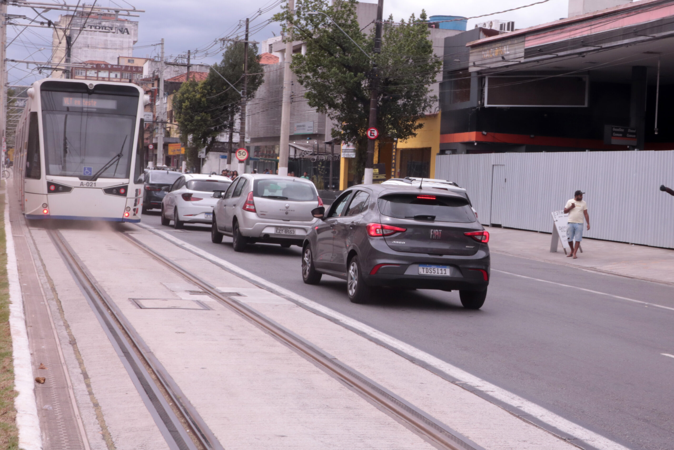 SEGUNDO TRECHO DO VLT DE SANTOS É INAUGURADO, LIGANDO CONSELHEIRO NÉBIAS AO VALONGO