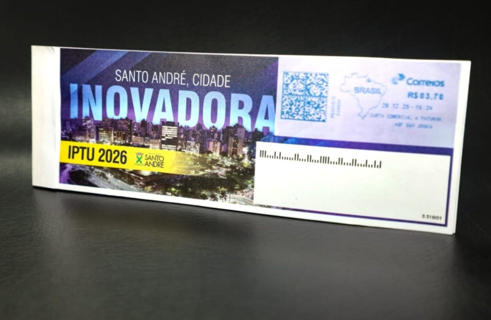 PREFEITURA DE SANTO ANDRÉ PRORROGA VENCIMENTO DO IPTU ATÉ 30 DE JANEIRO