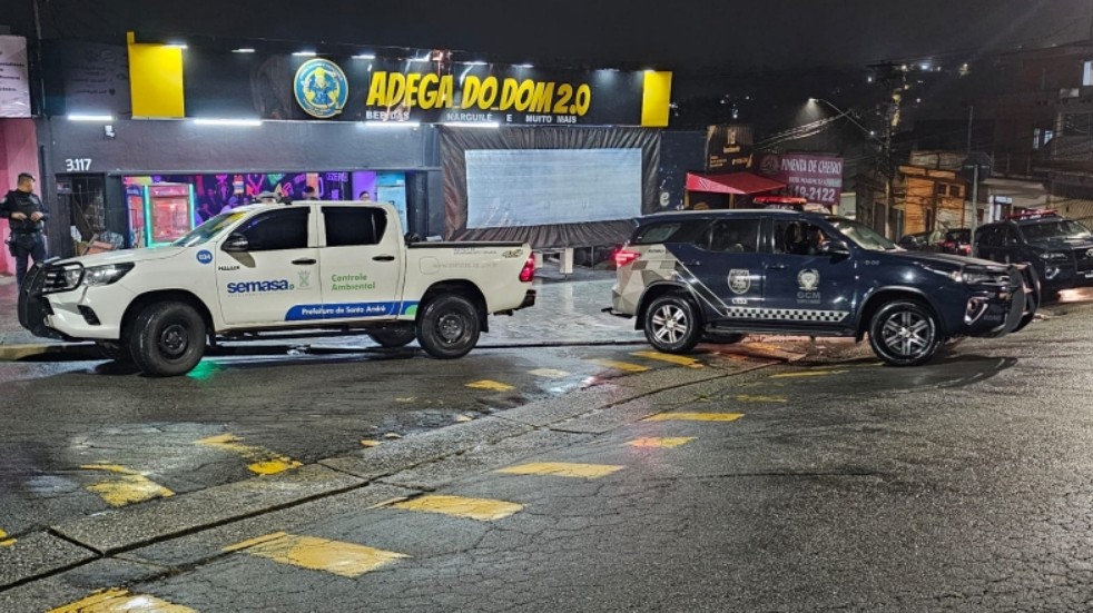 OPERAÇÃO SONO TRANQUILO APLICA 27 AUTUAÇÕES E APREENDE PAREDÕES DE SOM EM SANTO ANDRÉ