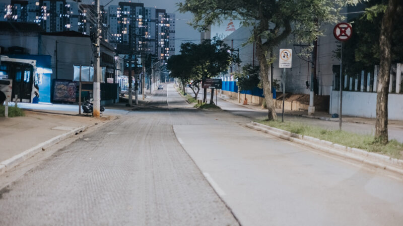 PREFEITURA DE SÃO BERNARDO CONCLUI RECAPEAMENTO DA AVENIDA DR. RUDGE RAMOS