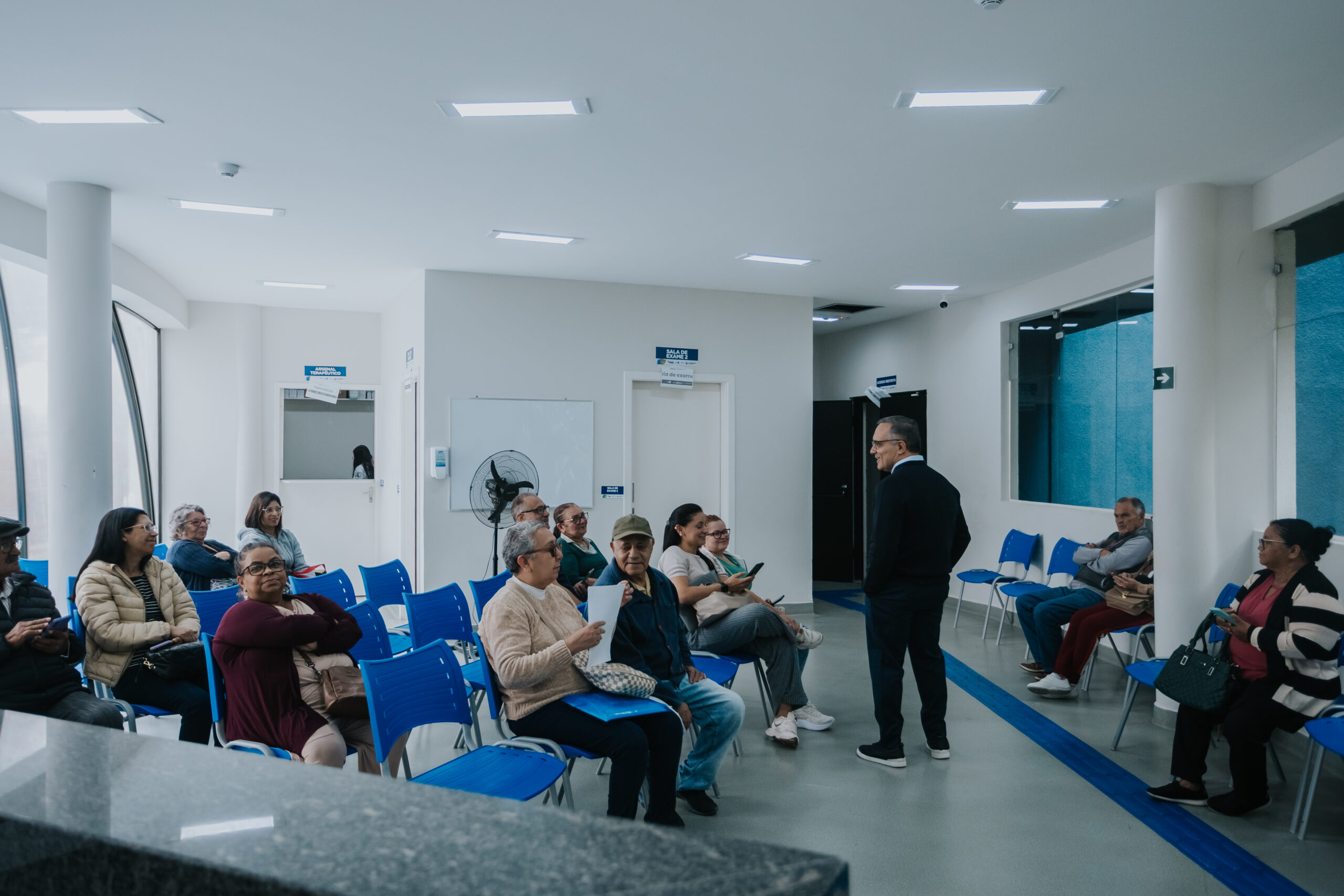 CLÍNICA MUNICIPAL DA VISÃO DE SÃO BERNARDO SE PREPARA PARA AMPLIAR CIRURGIAS DE CATARATA