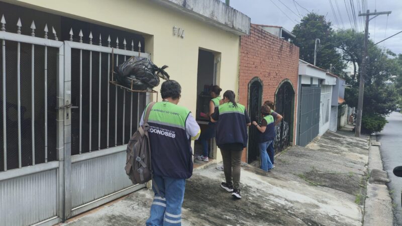 SÃO BERNARDO INTENSIFICA AÇÕES CONTRA A DENGUE COM VISITAS DOMICILIARES APÓS O CARNAVAL