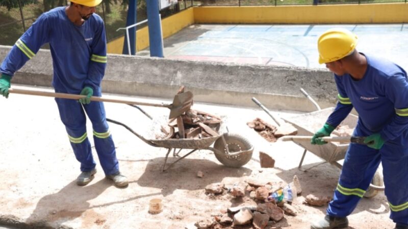 SANTO ANDRÉ INTENSIFICA MANUTENÇÕES E OBRAS EM ESCOLAS ANTES DA VOLTA ÀS AULAS NA REDE MUNICIPAL