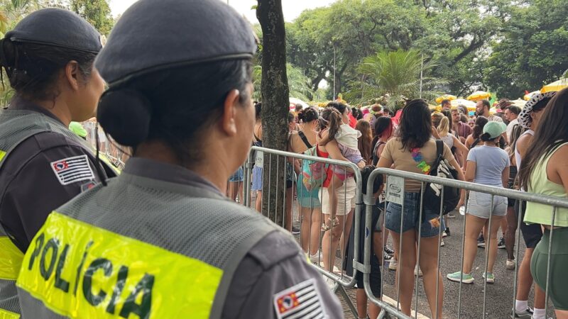 CARNAVAL DE SP TEM 23 PRESOS E APREENSÃO DE CERCA DE 30 CELULARES NA CAPITAL