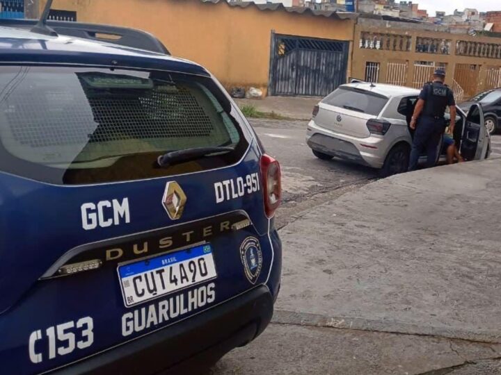 GCM DE GUARULHOS RECUPERA VEÍCULO E PRENDE FORAGIDO DA JUSTIÇA