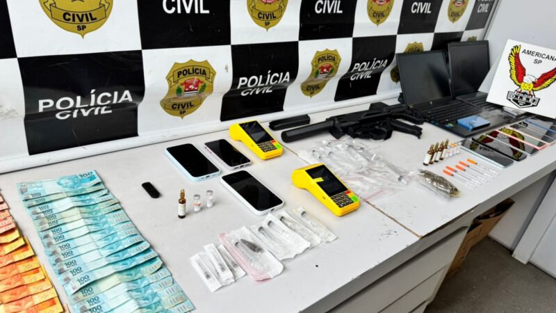 POLÍCIA CIVIL APREENDE RÉPLICA DE FUZIL FEITA EM IMPRESSORA 3D E PRENDE SUSPEITO EM AMERICANA