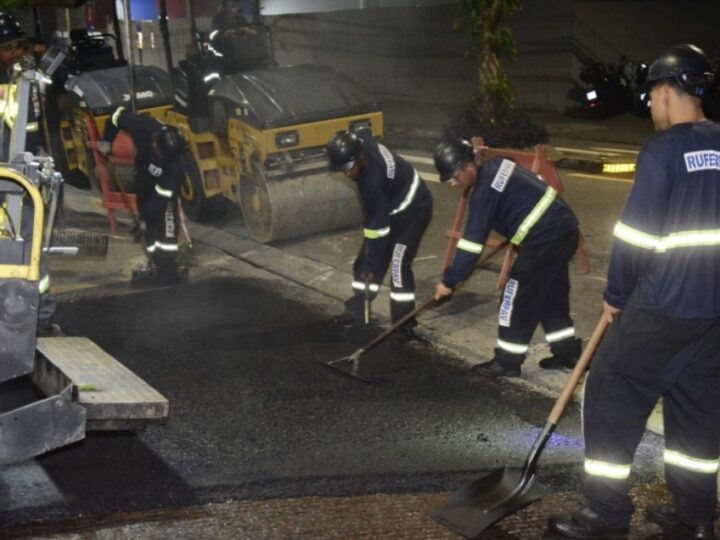 PROGRAMA RUA NOVA EM SANTO ANDRÉ AVANÇA NA VILA GILDA E PREVÊ RECAPE EM 46 VIAS DO SEGUNDO SUBDISTRITO