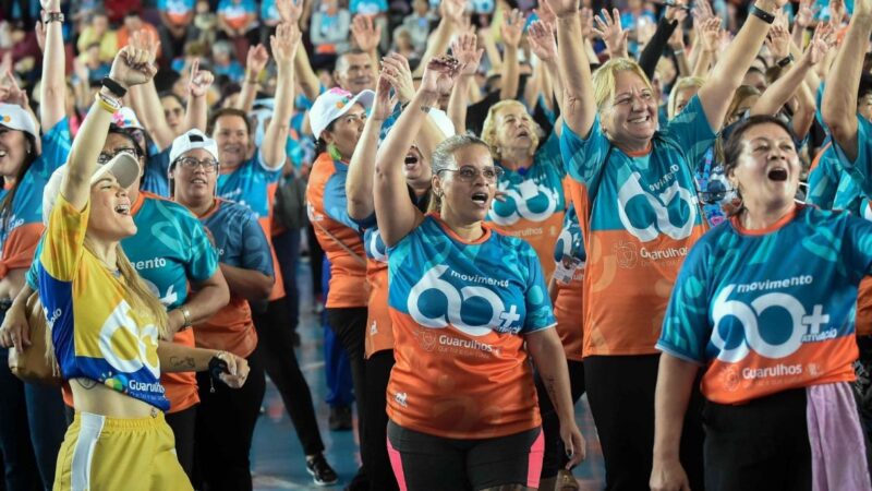 GUARULHOS PROMOVE FESTA DO DIA INTERNACIONAL DA MULHER PARA PARTICIPANTES DO ATIVAÇÃO 60+