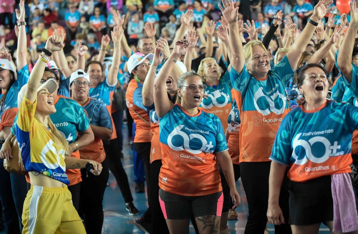 GUARULHOS PROMOVE FESTA DO DIA INTERNACIONAL DA MULHER PARA PARTICIPANTES DO ATIVAÇÃO 60+