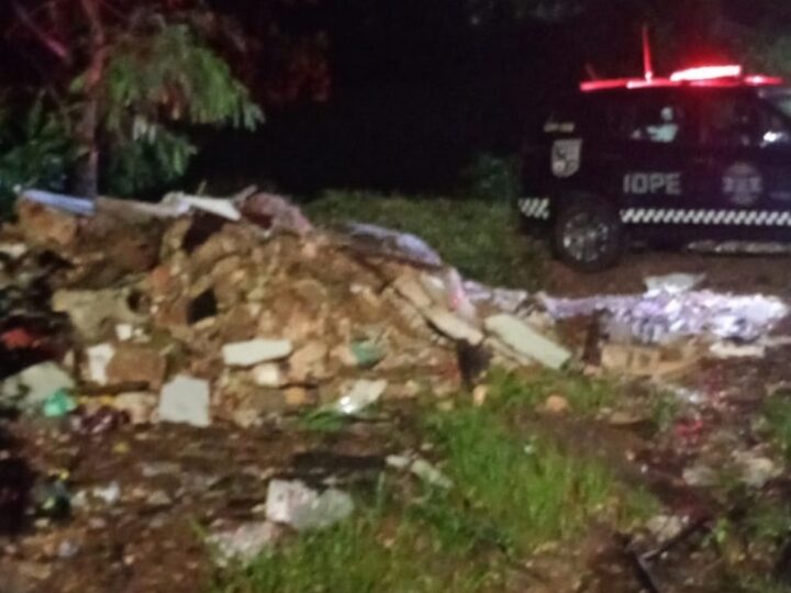 GCM DE DIADEMA FLAGRA DESCARTE IRREGULAR DE ENTULHO E APREENDE CAMINHÃO