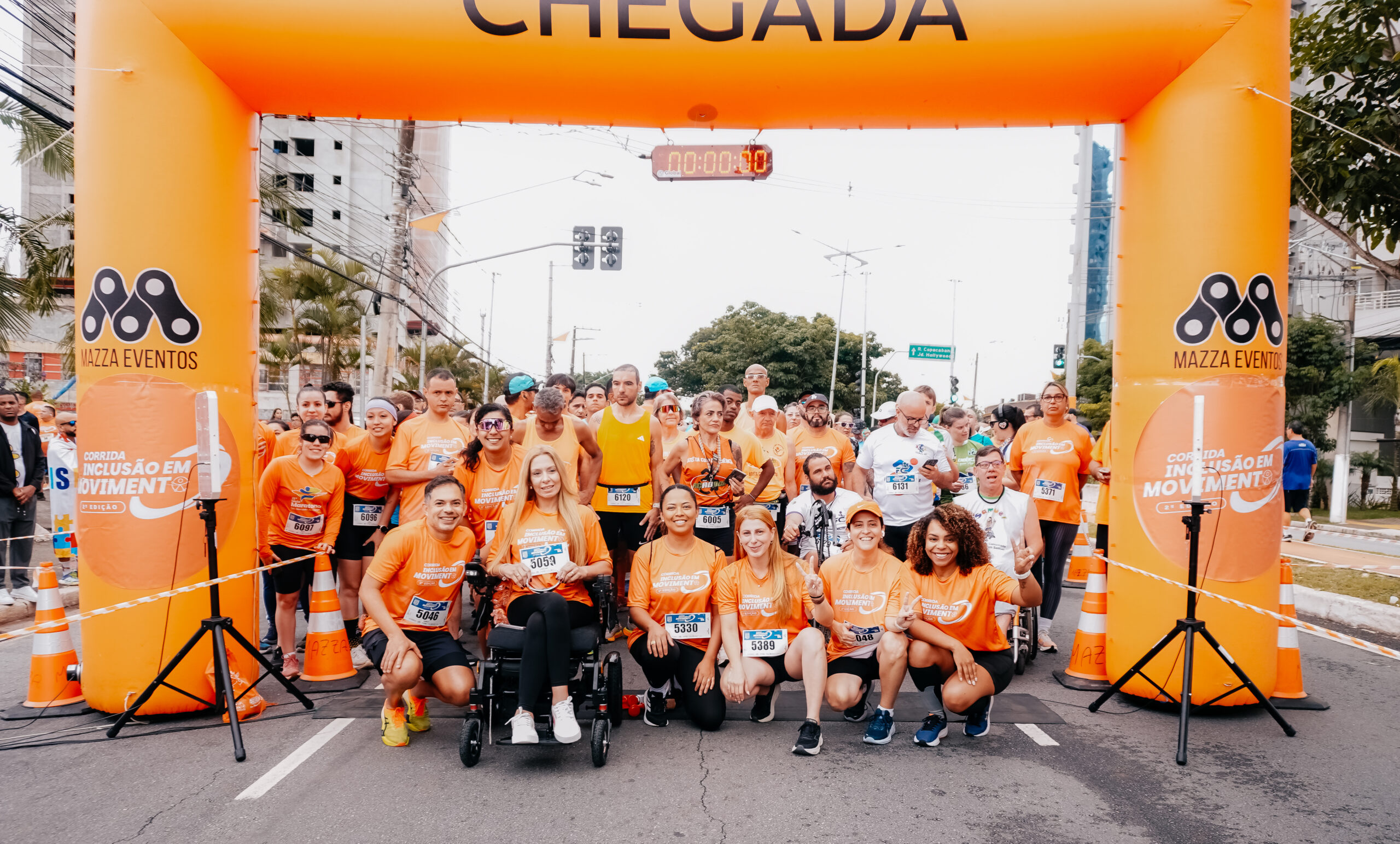CORRIDA INCLUSÃO EM MOVIMENTO REÚNE PCDs E ATLETAS EM SÃO BERNARDO