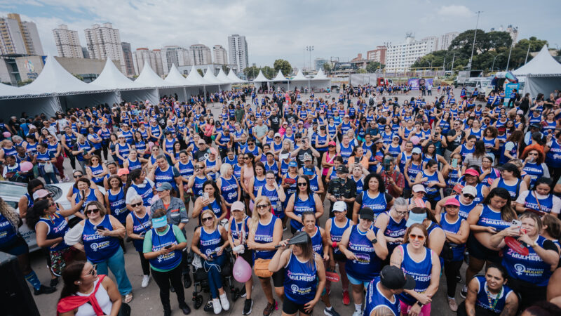 MAIS DE 3 MIL PESSOAS PARTICIPAM DA 2ª CAMINHADA DA MULHER EM SÃO BERNARDO