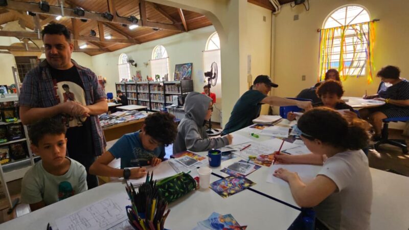 GIBITECA MUNICIPAL DE SÃO BERNARDO COMPLETA UM ANO COM ACERVO DE 17 MIL TÍTULOS