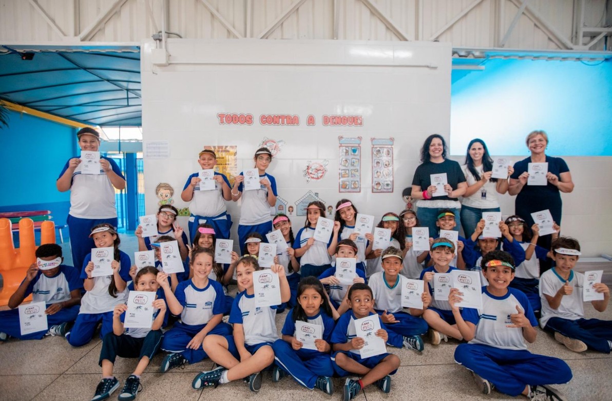 ESCOLAS MUNICIPAIS DE GUARULHOS PROMOVEM SEMANA DE MOBILIZAÇÃO CONTRA A DENGUE
