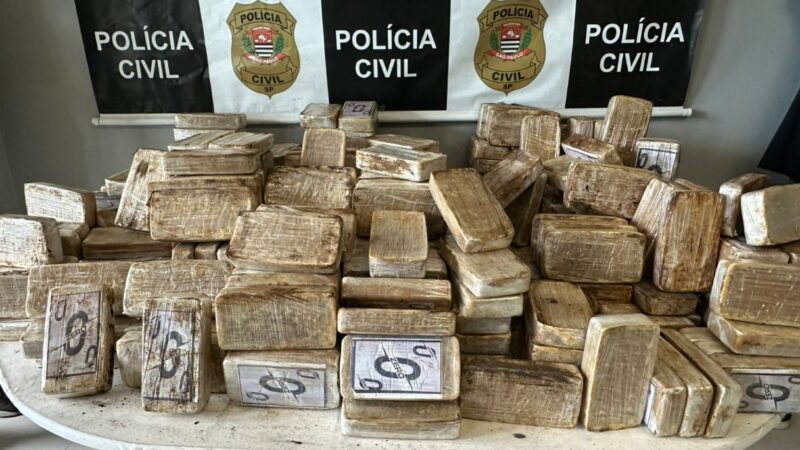 POLÍCIA CIVIL APREENDE 360 KG DE CRACK E PRENDE SEIS EM OPERAÇÃO NA BAIXADA SANTISTA