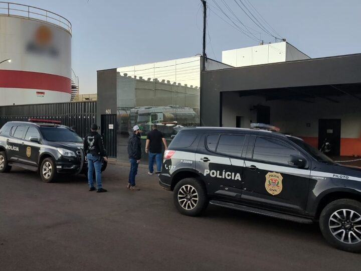 POLÍCIA CIVIL PRENDE SETE INTEGRANTES DE QUADRILHA QUE DESVIOU MAIS DE R$ 5 MILHÕES EM COMBUSTÍVEL NO INTERIOR DE SP