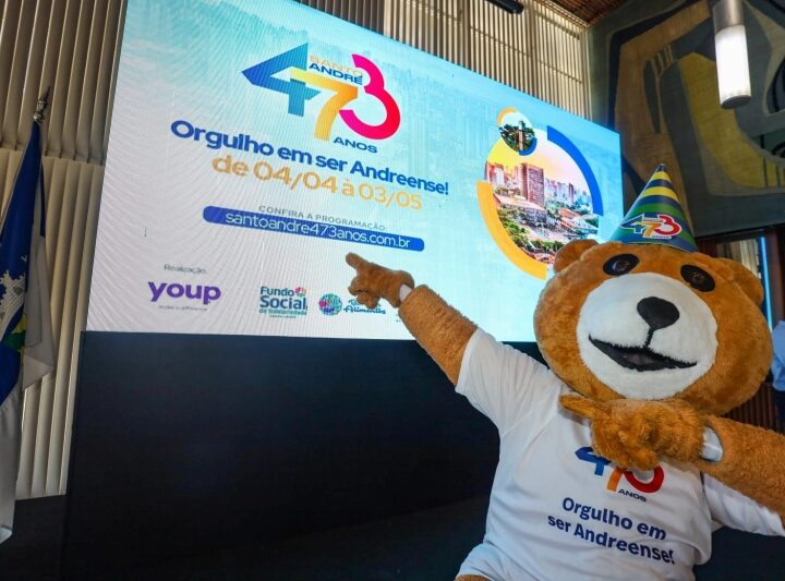 SANTO ANDRÉ DIVULGA PROGRAMAÇÃO DE ANIVERSÁRIO COM MAIS DE 80 ATRAÇÕES EM ABRIL