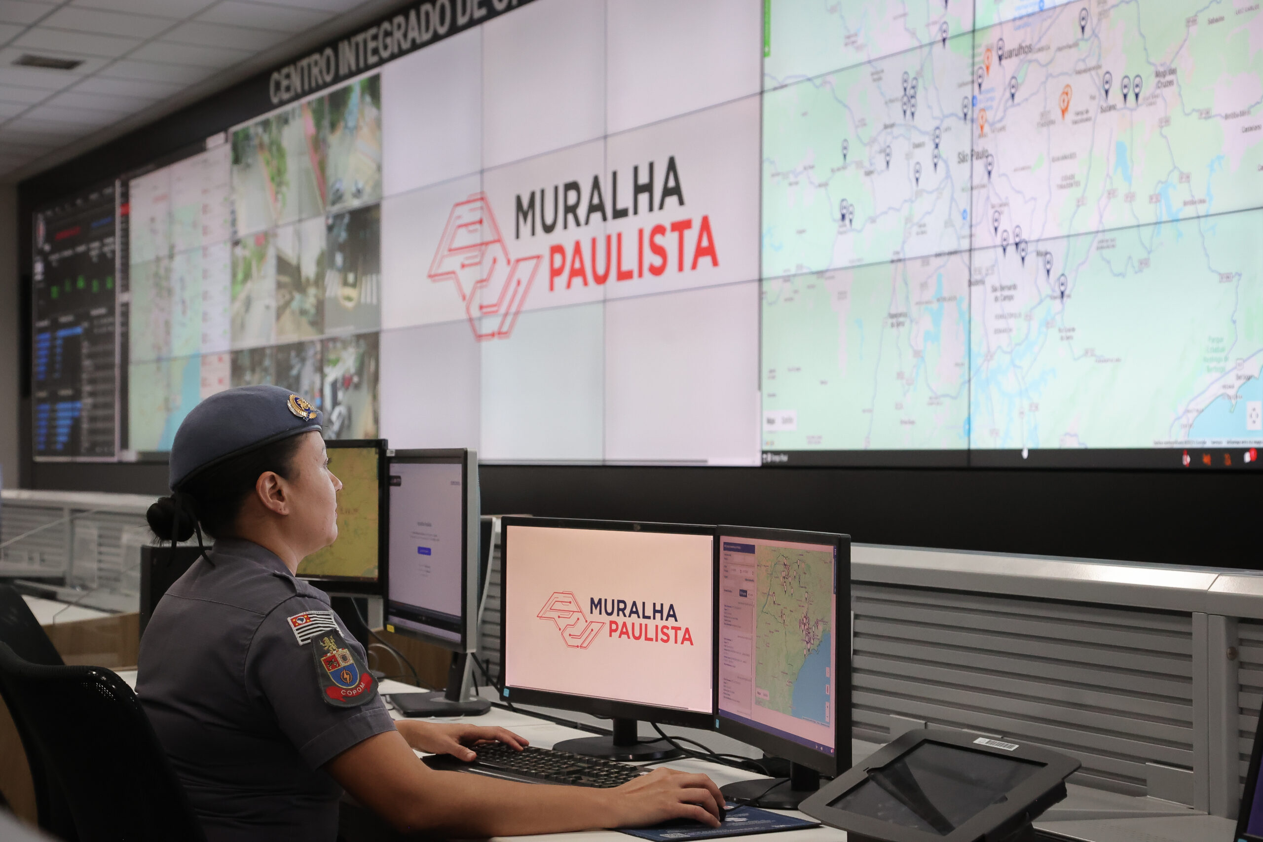 MURALHA PAULISTA COMPLETA 100 JOGOS COM MONITORAMENTO E LEVA À PRISÃO FORAGIDOS DA JUSTIÇA