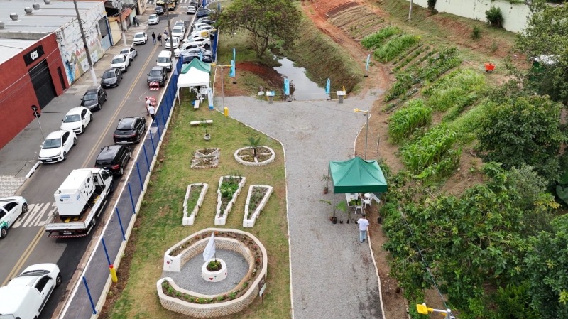 QUINTAL VERDE ANA MARIA É INAUGURADO EM SANTO ANDRÉ COMO ESPAÇO DE EDUCAÇÃO AMBIENTAL