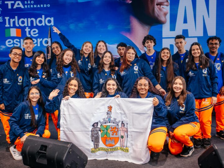 30 ALUNOS DA REDE PÚBLICA DE SÃO BERNARDO SÃO SELECIONADOS PARA INTERCÂMBIO GRATUITO NA IRLANDA