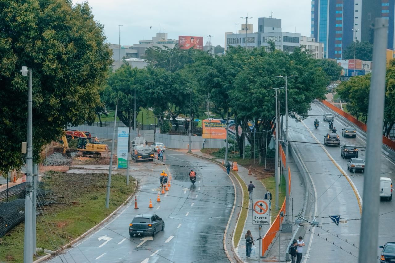 OBRAS DO VIADUTO DO PAÇO ALTERAM TRÂNSITO NA REGIÃO CENTRAL DE SÃO BERNARDO