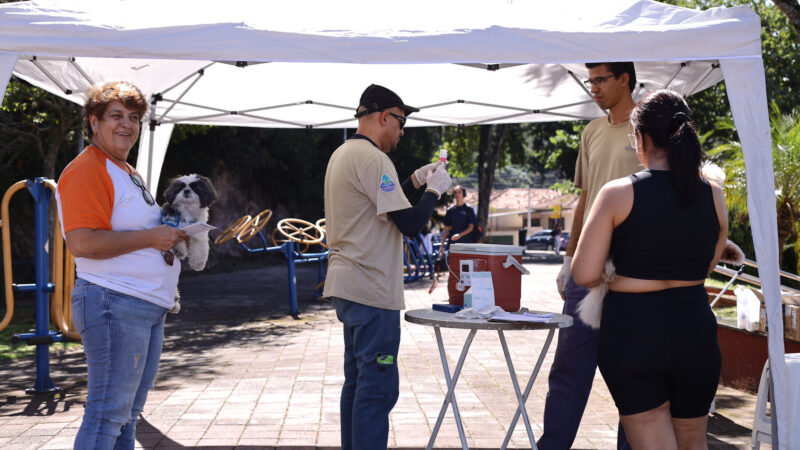 VACINAÇÃO ANTIRRÁBICA ITINERANTE ATENDE BAIRROS DE GUARAREMA NO DIA 24