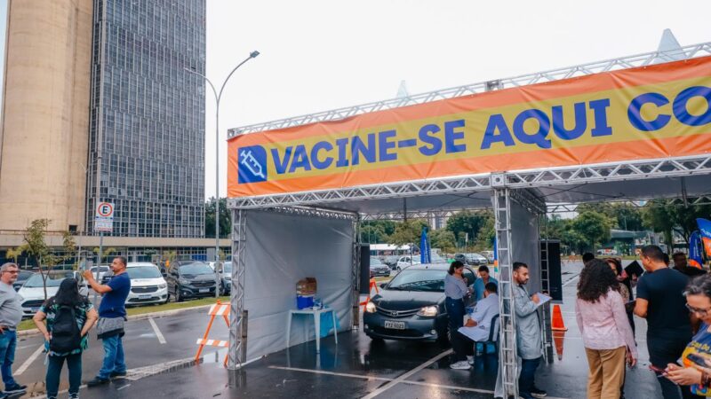 SÃO BERNARDO VACINA MAIS DE 30 MIL PESSOAS CONTRA A GRIPE EM OITO DIAS