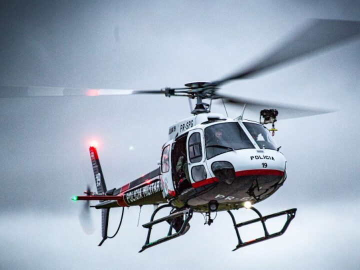 HELICÓPTERO DA PM TRANSPORTA CORAÇÃO E GARANTE TRANSPLANTE BEM-SUCEDIDO EM SP