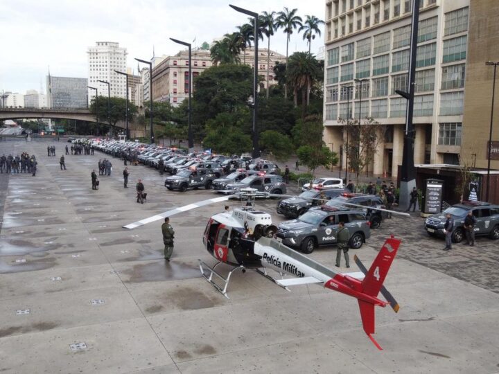 MEGAOPERAÇÃO DA PM MOBILIZA 900 POLICIAIS CONTRA TRÁFICO E ROUBOS EM SP