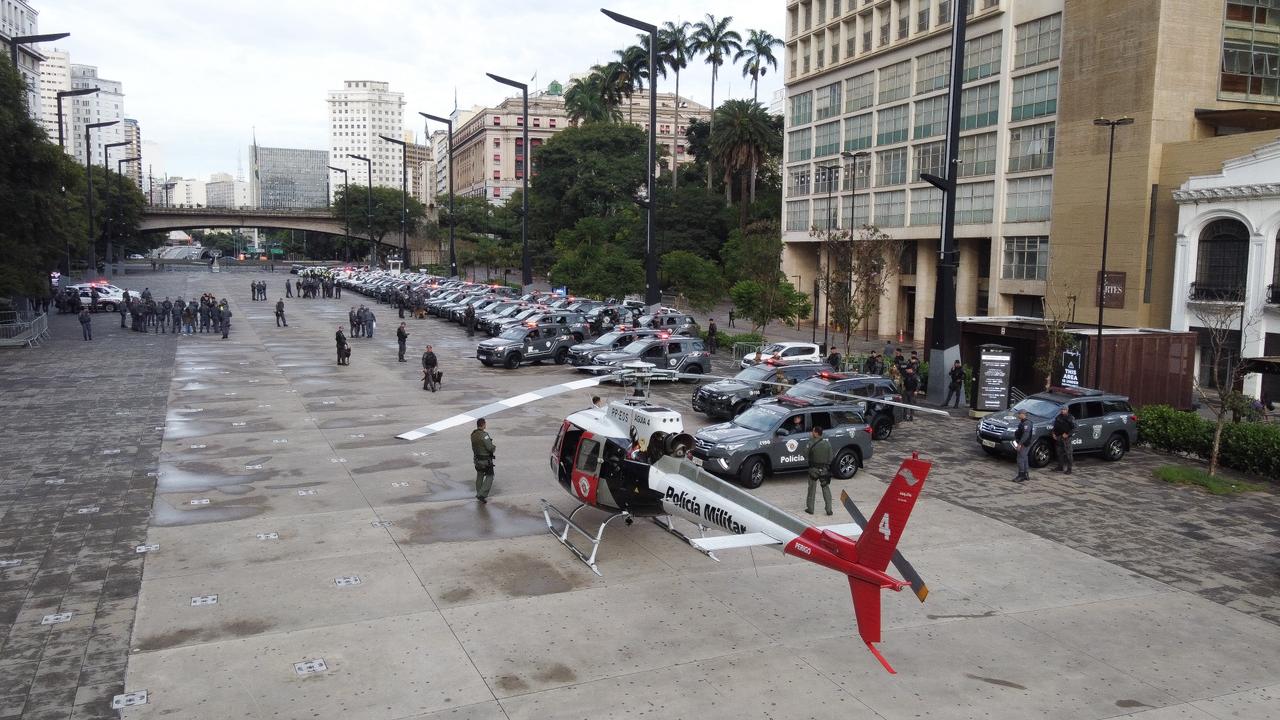 MEGAOPERAÇÃO DA PM MOBILIZA 900 POLICIAIS CONTRA TRÁFICO E ROUBOS EM SP