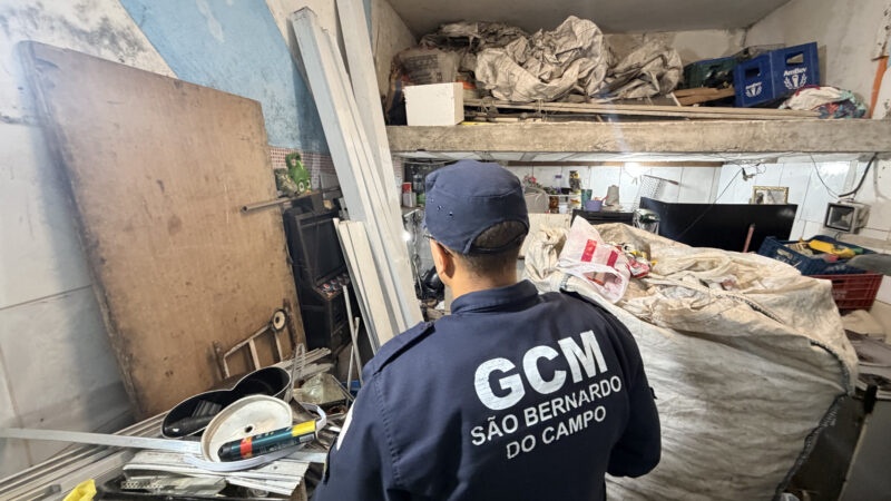 AÇÃO DA GCM, DEIC E VIGILÂNCIA SANITÁRIA RECUPERA MATERIAIS FURTADOS DE UBS EM SÃO BERNARDO