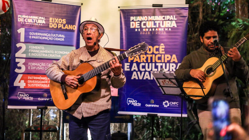 GUARAREMA REALIZA NOVO ENCONTRO PARA DEBATER PLANO MUNICIPAL DE CULTURA 2026/2036