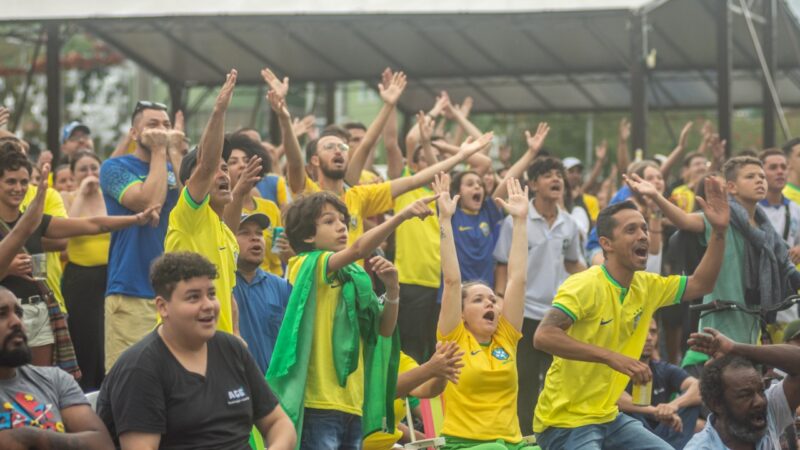 GUARAREMA TERÁ TRANSMISSÃO DOS JOGOS DO BRASIL NA COPA DO MUNDO EM TELÃO NO PARQUE DE LAZER
