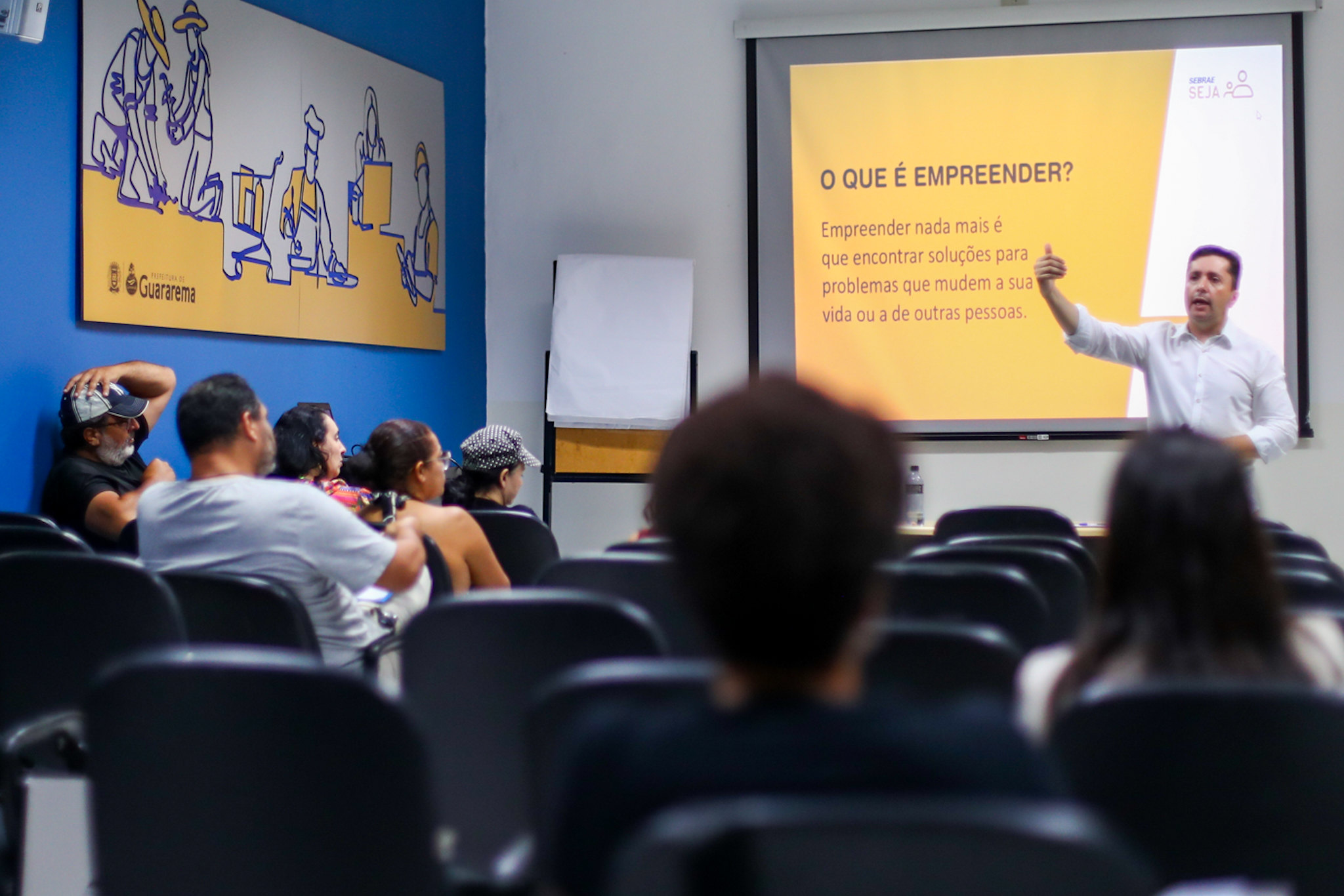 GUARAREMA ABRE INSCRIÇÕES PARA OFICINAS GRATUITAS DE EMPREENDEDORISMO EM PARCERIA COM O SEBRAE