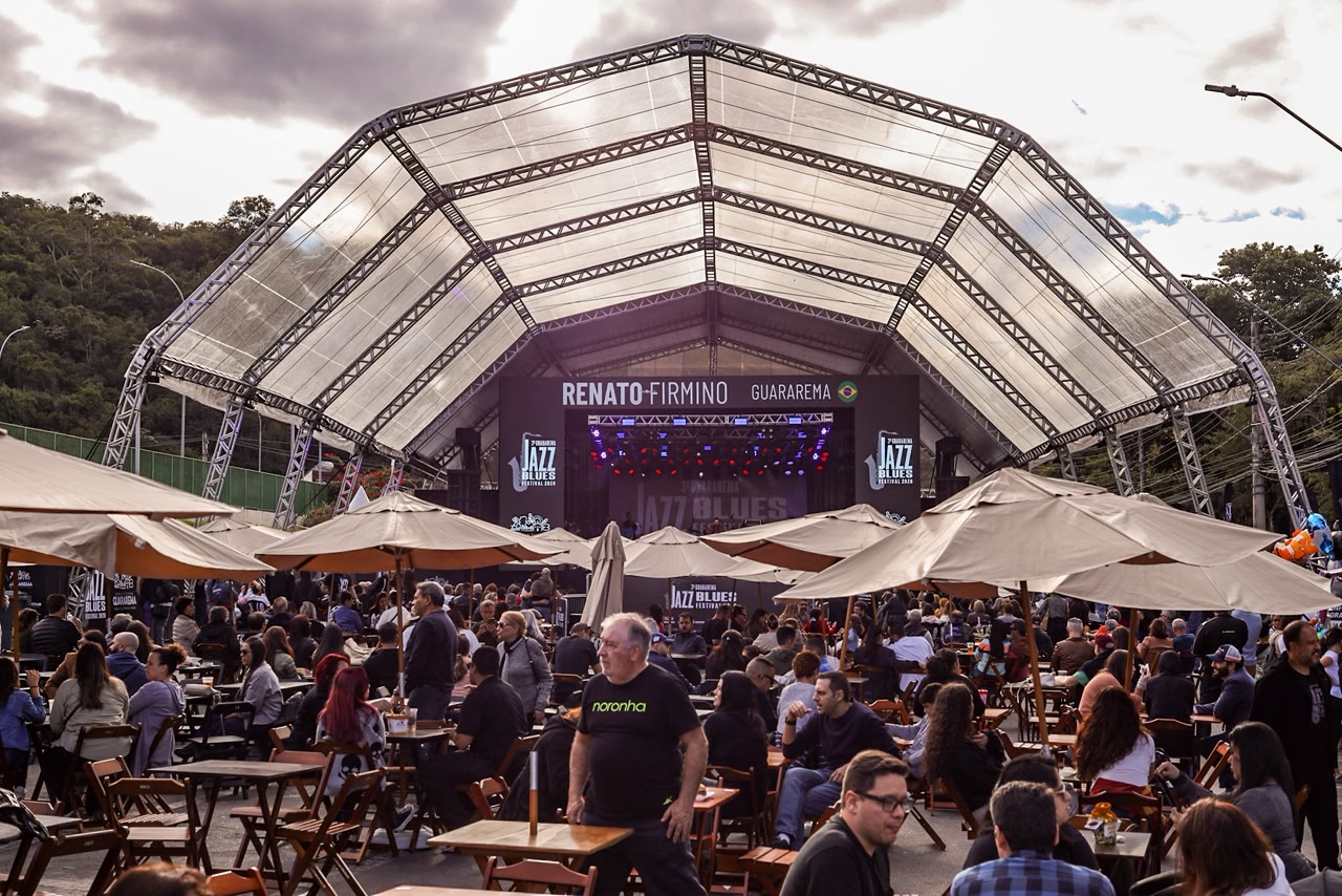 3º GUARAREMA JAZZ & BLUES FESTIVAL REÚNE GRANDE PÚBLICO NO PRIMEIRO DIA E SEGUE COM PROGRAMAÇÃO ATÉ DOMINGO