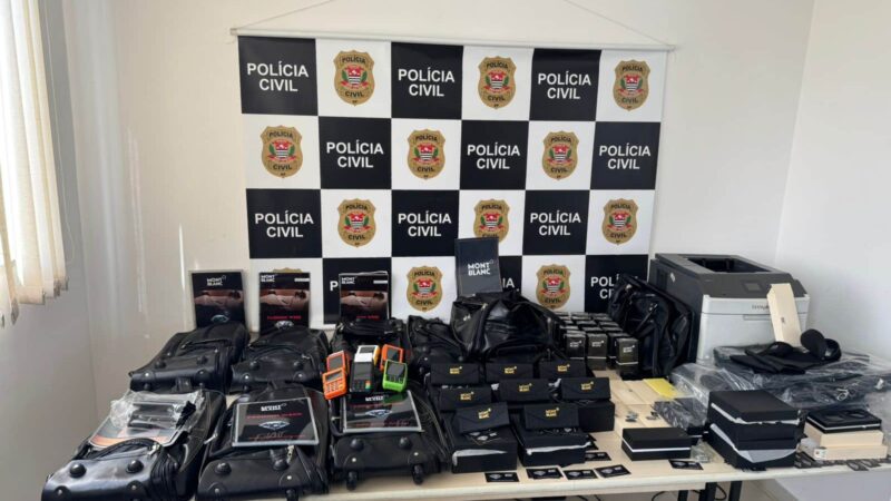 HOMEM SUSPEITO DE VENDER PRODUTOS DE LUXO FALSIFICADOS É PRESO EM SÃO PAULO
