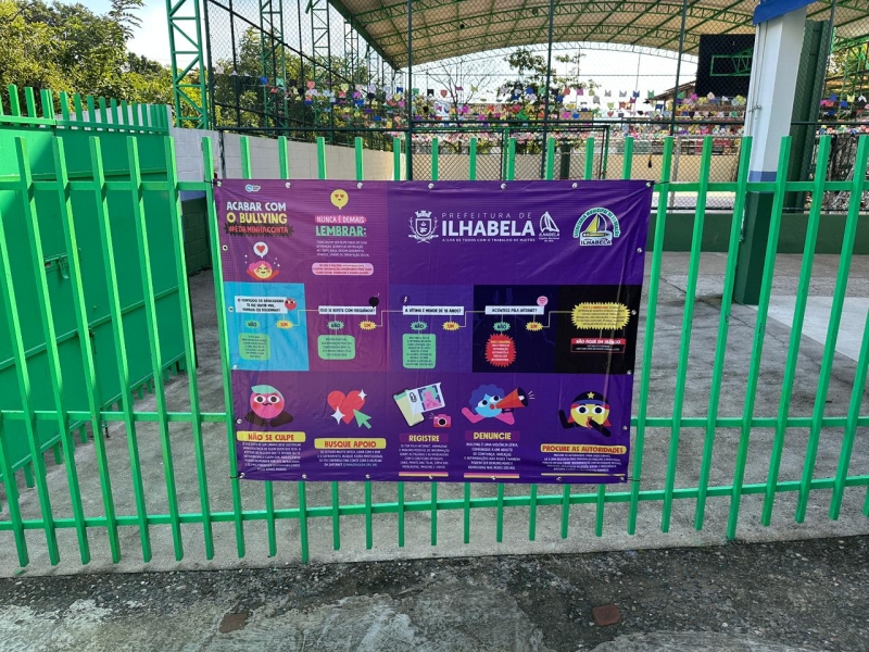 ILHABELA LANÇA CAMPANHA DE COMBATE AO BULLYING E CYBERBULLYING NAS ESCOLAS MUNICIPAIS