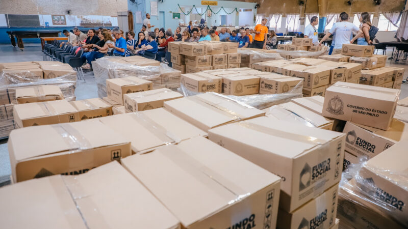 FUNDO SOCIAL DE SÃO BERNARDO ENTREGA 420 CESTAS BÁSICAS PARA FAMÍLIAS EM VULNERABILIDADE