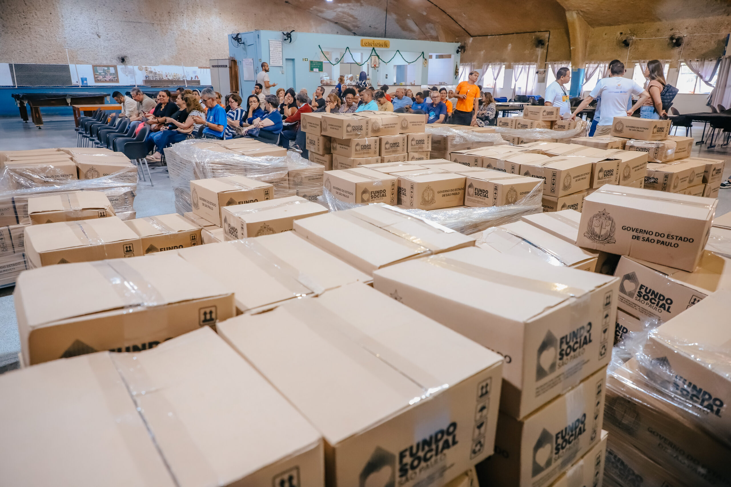 FUNDO SOCIAL DE SÃO BERNARDO ENTREGA 420 CESTAS BÁSICAS PARA FAMÍLIAS EM VULNERABILIDADE