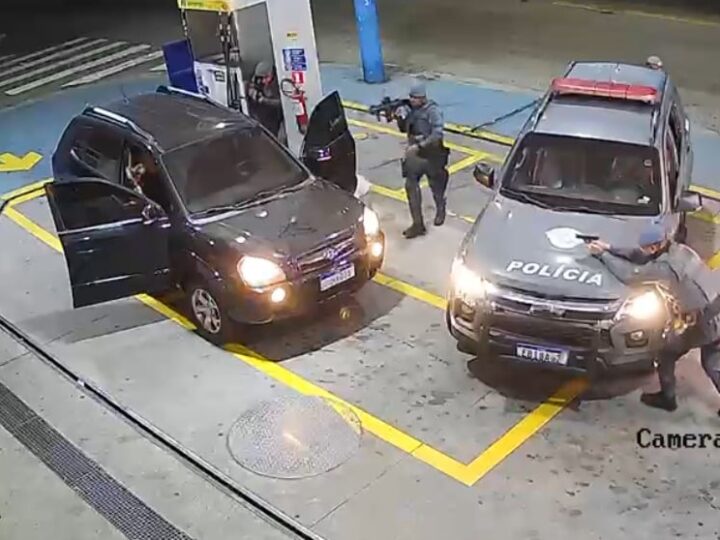 HOMEM MANTIDO REFÉM DURANTE ROUBO É RESGATADO PELA PM EM GUARULHOS; DOIS SUSPEITOS SÃO PRESOS