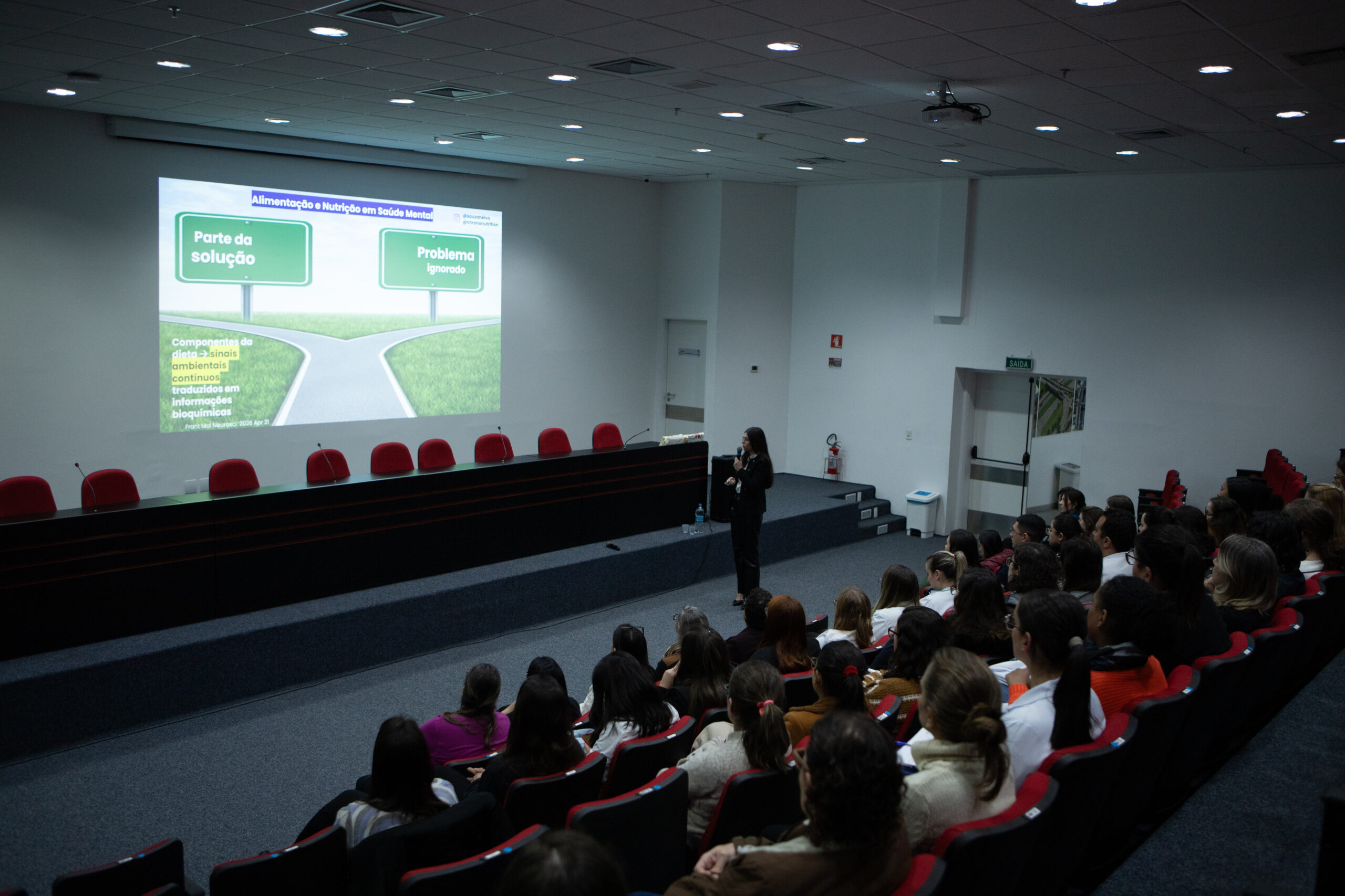 PALESTRA DESTACA A IMPORTÂNCIA DA NUTRIÇÃO PARA A SAÚDE MENTAL EM SÃO BERNARDO