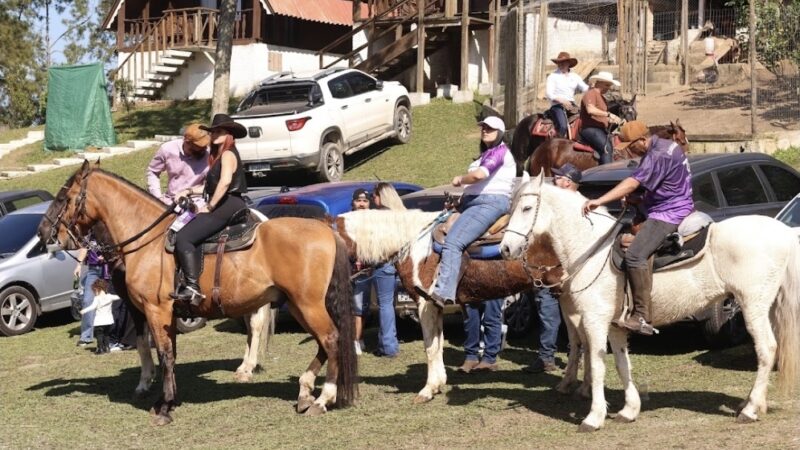 SÃO BERNARDO REALIZA 1ª CAVALGADA PELO FEMINICÍDIO ZERO E REÚNE CERCA DE 400 PARTICIPANTES