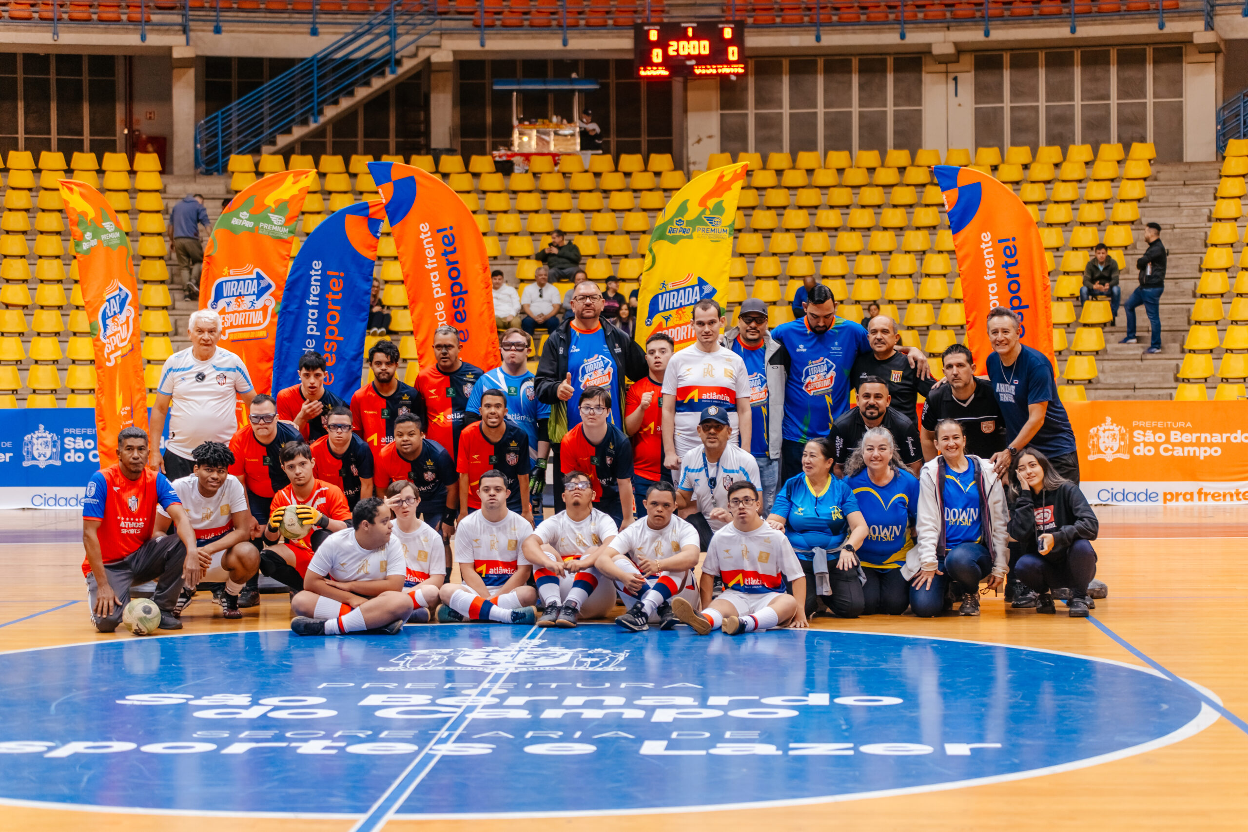 SÃO BERNARDO ABRE INSCRIÇÕES PARA ESCOLA DE FUTSAL DESTINADA A PESSOAS COM SÍNDROME DE DOWN