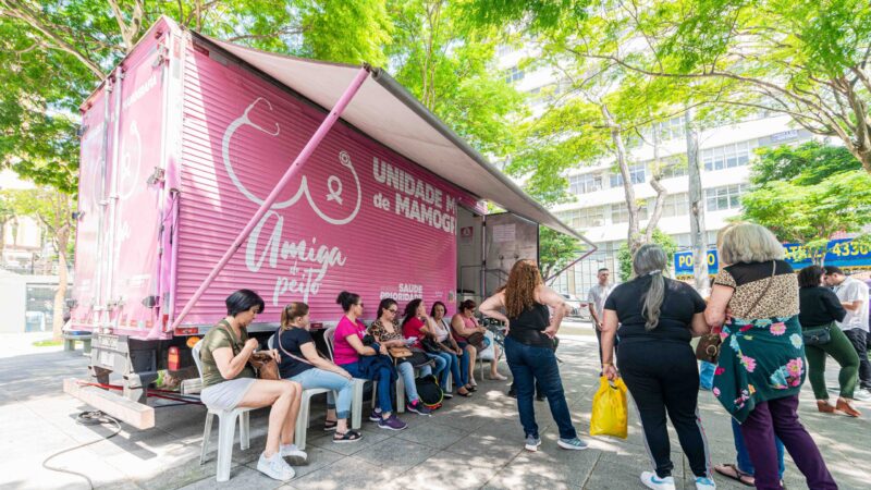 CARRETA DA MAMOGRAFIA PERCORRE 17 LOCAIS DE SÃO BERNARDO DURANTE O MÊS DE AGOSTO