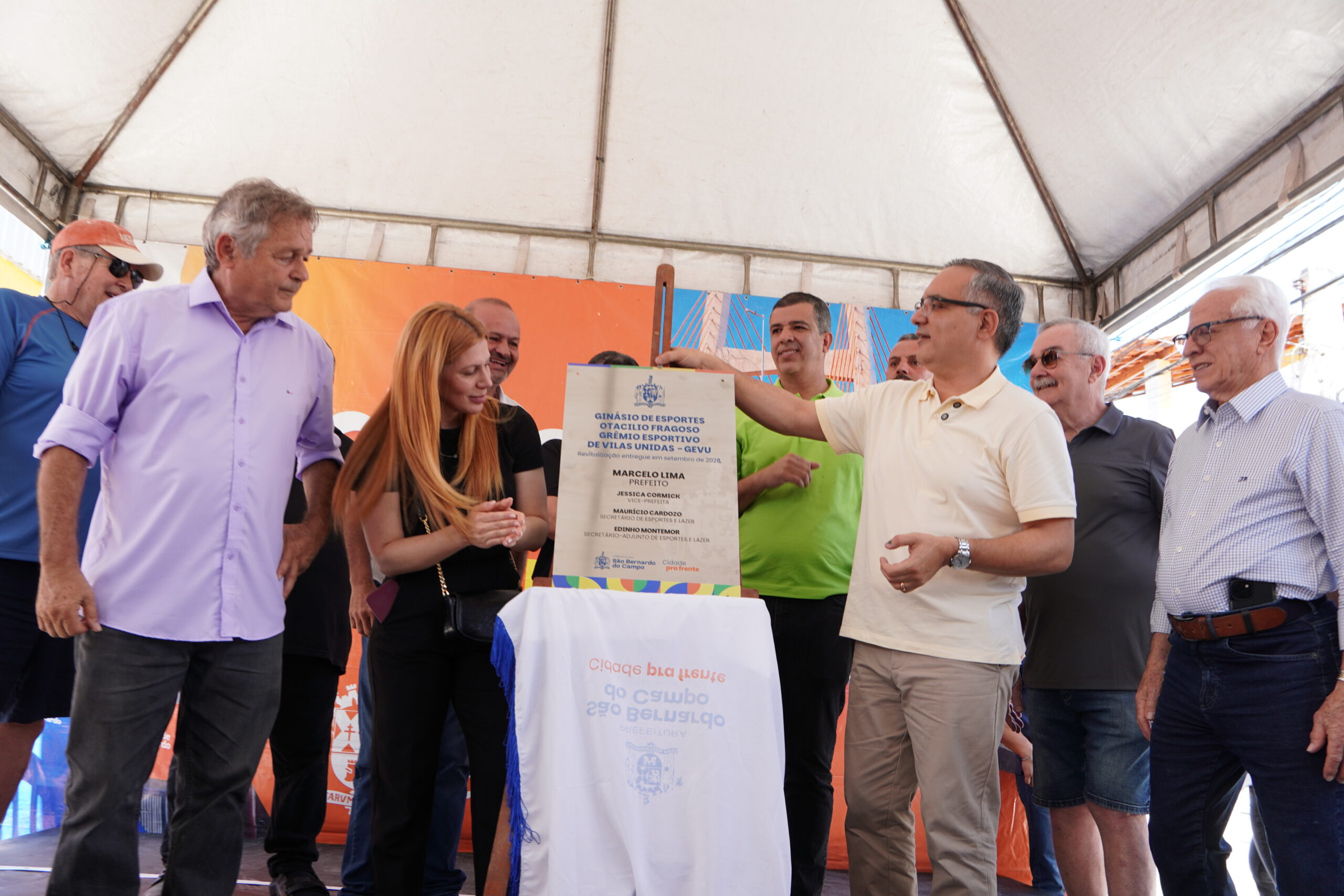 GEVU É ENTREGUE REVITALIZADO DURANTE A 2ª VIRADA ESPORTIVA DE SÃO BERNARDO